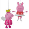 Peppa Pig™ Ballerina Princess Ornaments, 2 Assorted