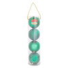 120MM Shatterproof Two-Tone Ball Ornaments, 18-Box PDQ