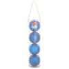 120MM Shatterproof Two-Tone Ball Ornaments, 18-Box PDQ
