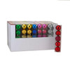 60MM Shatterproof Multicolored and Multi-Finish Ornaments, 6 Assorted