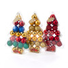 30MM Miniature Shatterproof Ball Ornaments, 17-Piece Box, 3 Assorted Boxes
