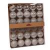 60MM Shatterproof Silver Ball Ornaments, 30-Piece Box