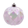 80MM Shatterproof Iridescent Concave Diamond Ball Ornaments, 4-Piece Box