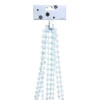 9' Iridescent Glittered Bead Garland