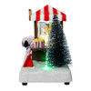 7“ Peanuts© Battery-Operated Popcorn Wagon LED Musical Table Piece