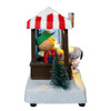 7“ Peanuts© Battery-Operated Popcorn Wagon LED Musical Table Piece