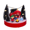 7" Peanuts© Battery-Operated LED Musical Camper Table Piece