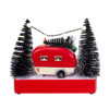 7" Peanuts© Battery-Operated LED Musical Camper Table Piece