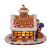5.5" Peanuts© Battery-Operated LED Gingerbread House