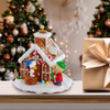 5.5“ Peanuts© Battery-Operated LED Gingerbread House
