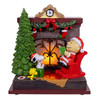 Peanuts© Santa Charlie Brown Musical Fireplace