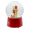 Peanuts© 100MM Musical Snoopy Fireplace Water Globe