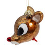 Rudolph The Red Nose Reindeer® Glass Rudolph Head Ornament