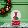 100MM Musical Rudolph The Red Nose Reindeer® In Present Water Globe