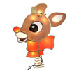 7“ Rudolph The Red Nose Reindeer® Lighted Capiz Treetop