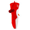 Plush Red & White Snowman Stocking