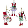 Multicolor Gumdrop Band Ornaments, 3 Assorted