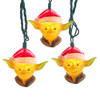 9' Star Wars™ UL 10L Yoda With Santa Hat Light Set
