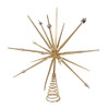 14.8“ Un-Lit Gold Thorn Spring Treetop