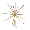 14.8" Un-Lit Gold Thorn Spring Tree Topper