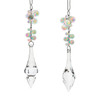 Clear Beads With Dangle Ornaments, 2 Assorted