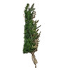 22" Battery Operated Pre-Lit Decorated Champagne Wall Tree
