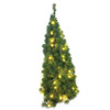4' Pre-Lit Warm White LED Norway Pine Wall Tree