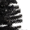18" Un-Lit Black Tree
