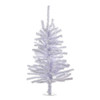 18“ Un-Lit Shiny White Tree