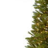 6' Pre-Lit Clear Incandescent PE Half Tree