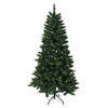 6' Pre-Lit Clear Incandescent Point Pine Tree