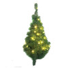 28" Pre-Lit Warm White LED Norway Pine Wall Tree