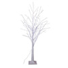 4' Pre-Lit Cool White Fairy LED Winter White Twig Tree
