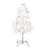 3' Pre-Lit Multicolored Fairy LED White Birch Twig Tree