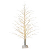 5' Pre-Lit Warm White Fairy Twinkle LED White Birch Twig Tree