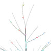 4' Pre-Lit RGB Fairy LED White Birch Tree