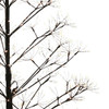 5' Pre-Lit Warm White LED Silhouette Fairy Tree