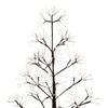 5' Pre-Lit Warm White LED Silhouette Fairy Tree