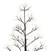 5' Pre-Lit Warm White LED Silhouette Fairy Tree