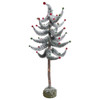 36“ Snowy Curly Green Tree
