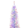 7' Pre-Lit Color Changing LED Iridescent Slim Winchester Pine Tree
