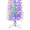 7' Pre-Lit Color Changing LED Iridescent Slim Winchester Pine Tree