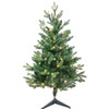 3' Pre-Lit Warm White LED Jackson Pine Tree