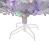 5' Pre-Lit Multicolor LED Jackson White Pine Tree
