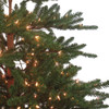7' Pre-Lit Clear Incandescent Mountain Pine Tree