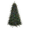 7.5' Pre-Lit Multicolor Cluster LED Noble Fir Tree