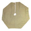 50" Gold and Ivory Sequin Tree Skirt