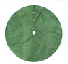 48" Red and Green With Holly Tree Skirt