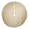 72" Gold Embossed Tree Skirt
