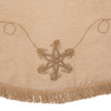 54" Macramé  Snowflake Tree Skirt